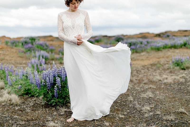 Anja Linner Island Editorial Shoot Therese und Luise Braut Brautkleid Boho 