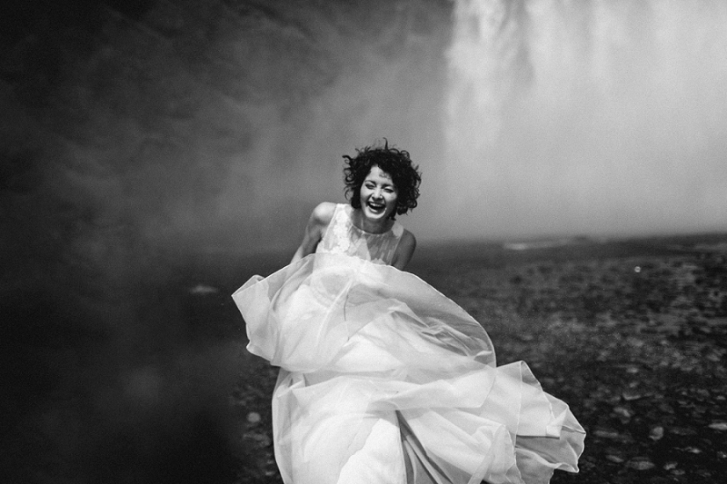 Anja Linner Island Editorial Shoot Therese und Luise Braut Brautkleid Boho