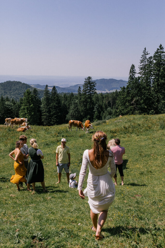 Anja Linner, Hochzeitsfotografin, natürliche Hochzeitsfotos, Heiraten in den Bergen